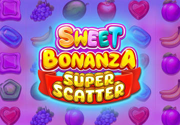 Слот Sweet Bonanza Super Scatter в Everum казино